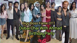 Sana MakbulSana SultanFalaqSheezanBebika &more Celebrity AT Dubai Chai With Ahmad Birthday Party