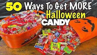 50 WAYS to get the MOST Halloween Candy Trick or Treating This Year - NEVER FAILS