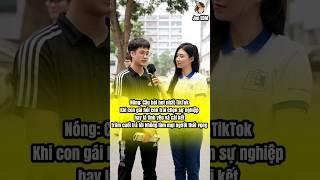 Câu hỏi chọn Tình yêu hay sự nghiệp và cái kết trùm cuối...#shorts #trending #tiktok