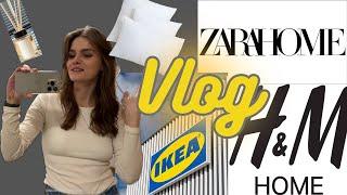 ВЛОГ ЗАКУПАЮСЬ В IKEA ZARA И HM HOME СКОЛЬКО ПОТРАТИЛА? РИГА ЛАТВИЯ