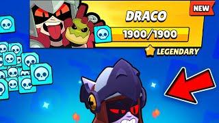 Cursed DRACO is HERE? Brawl Stars Brawler 2024 - Lucky STARR DROP Opening