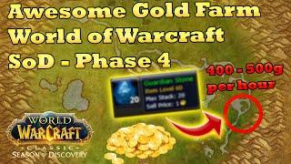 Insane Gold Farm in Phase 4 & 5 400-500g per Hour in Ungoro WoW SoD