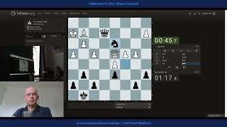 paulw7uk 2134 v 2129 Agamor blitz chess lichess