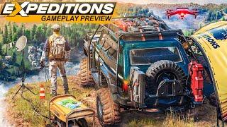 Expeditions A MudRunner Game das ist neu in der Offroad-Simulation  Gameplay Preview