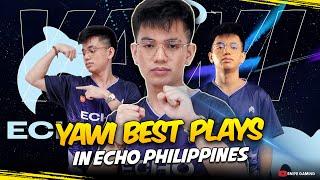 THE BEST PLAYS of YAWI in ECHO NO MORE ECHO EXPRESS . . . 