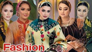 Hepdelik saylama moda koynek fasonlar 2024  Women fashion dress  turkmen fasonlar koylaklar