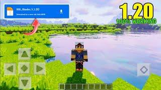 REALISTIC  BSL Shader For Minecraft Pe 1.20  How to get Bsl Shader in Mcpe 1.20