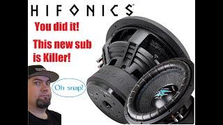 New Hifonics Subwoofer Review Brutus BRW10D4 Awesome subs