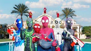 SUPERHEROES Bros  HEY SUPERHEROES Rescue KID SPIDER-MAN from Bad Guy  Special Live Action 