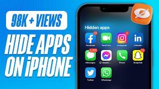 How to Hide Apps on iPhone in Hindi 2023
