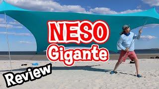 NESO Gigante Beach Tent Review Sun Ninja & ZiggyShade Comparison Video