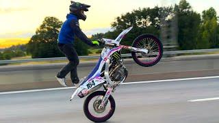 EPIC SHREDDING WITH FRIENDS Supermoto BikeLife