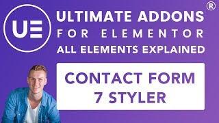 Ultimate Addons Elementor  Contact Form 7 Styler