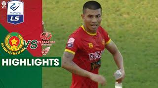 Highlights  Công An Nhân Dân vs Phú Thọ  Vòng 14 LS V.League 2-2022  Chủ nhà thắng lợi xứng đáng