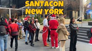 SantaCon NYC Christmas Magic on the Streets of New York