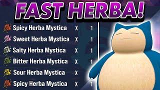 The BEST Method to Farm HERBA MYSTICA in The Teal Mask Pokemon Scarlet and Violet DLC