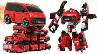 또봇Z 스타리아 자동차에서 로봇으로 변신 Tobot Z Transforming Car