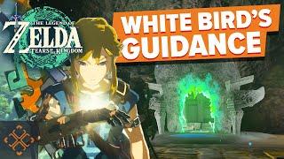 The Legend Of Zelda Tears Of The Kingdom - How To Complete The White Bird Guidance Shrine Quest