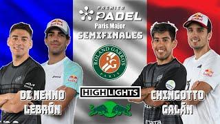  𝗗𝗜 𝗡𝗘𝗡𝗡𝗢𝗟𝗘𝗕𝗥Ó𝗡 vs 𝗖𝗛𝗜𝗡𝗚𝗢𝗚𝗔𝗟Á𝗡 【 RESUMEN Semifinales PREMIER PADEL Paris MAJOR 2024 HIGHLIGHTS 】