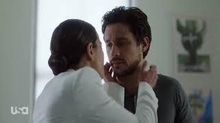 Queen of the South 5x09  Kissing Scenes — Teresa and James Alice Braga and Peter Gadiot