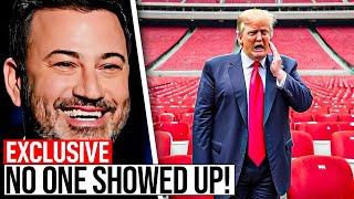 Trump GETS SLAMMED Jimmy Kimmel After His EMPTY SEATS At Speech