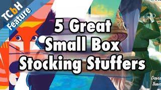 5 Excellent New Small Box Games for Holiday Stocking Stuffers