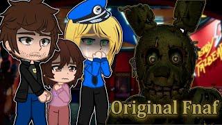 Fnaf movie characters React to Their Originals+springtrap  Afton Family  Full Video