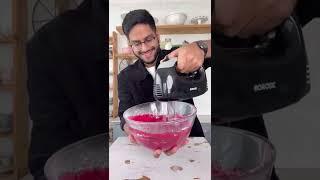 EGGLESS RED VELVET CAKE IN JUST *7 MINUTES*   EGGLESS CAKE IN MICROWAVE