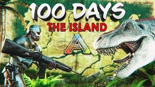 I Spent 100 Days in Ark The Island... Heres What Happened