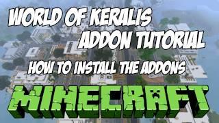 Minecraft Addons Installation HD  World of Keralis