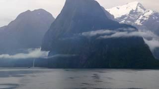 Milford Sound. Doubtful Sound. Explorer Dream in 4K