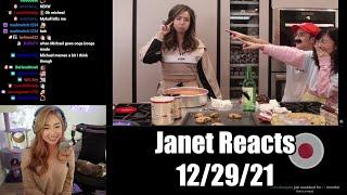 Janet Reacts 1.5+ Hours of OfflineTV and Friends Videos Nov 23 - Dec 27 2021