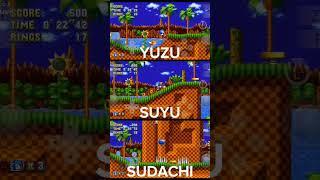 SUYU vs YUZU vs SUDACHI