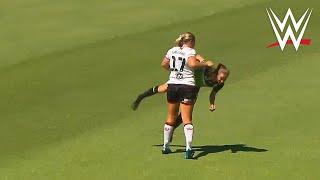 When Womens Soccer Becomes WWE