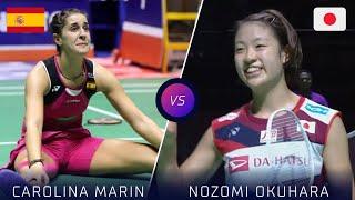 Carolina MarinSPN vs Nozomi OkuharaJPN Badminton Match Highlights  Revisit Japan Open 2018