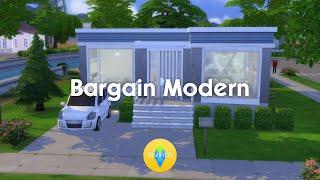 Bargain Modern  The Sims 4 Speed Build  Simified
