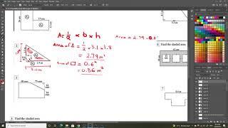 Areas of composite shapes 4