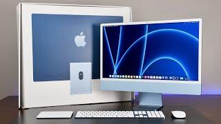 Apple iMac 24 2021 Unboxing & Review