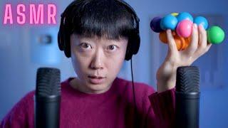 ASMR  A Surprisingly Good ASMR Trigger  Globbles the squishy ball