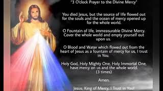 3Oclock PrayerThe great hour of Mercy