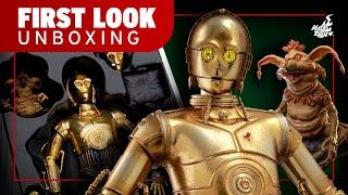 Hot Toys C-3PO Star Wars Return of the Jedi Figure Unboxing  First Look