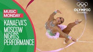 Evgenia Kanaevas sensational Rhythmic Gymnastics routine to Moscow Nights  Music Monday