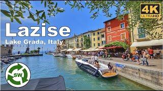 Lazise Lake Garda - Italys Most Wonderful Town Walking Tour  June 2022  With Captions 4K 60fps