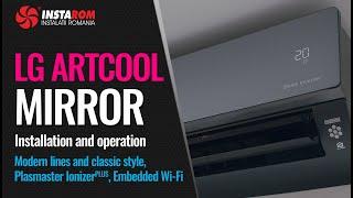 Air conditioner LG ARTCOOL Mirror Inverter AC12BQ  Installation and operation