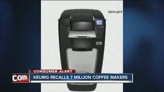 Keurig recalls 7 million coffee makers