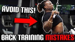 Common BACK Training Mistakes WIDTH Vs Thickness  Coaching Up