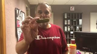 Eating A Pickle
