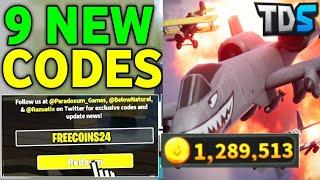 UPDTOWER DEFENSE SIMULATOR CODES 2024  TOWER DEFENSE CODE 2024  TDS ROBLOX CODES