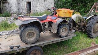 Suzuki Quad LT-F4WD Oil and filter change