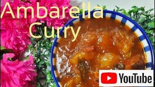 AMBARELLA CURRY  SRI LANKAS MOST TRADITIONAL CURRY DISH  SIMPLE AND EASY